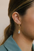 PEARL LEAF EARRING SILVER